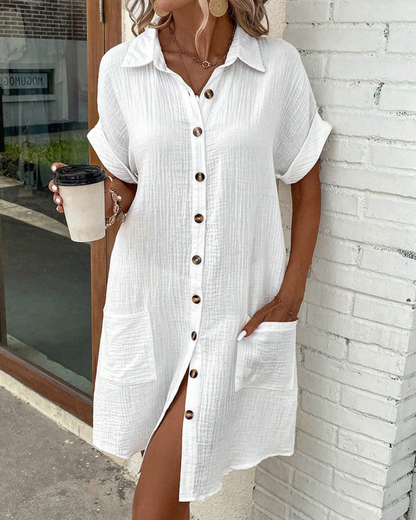 Clara – Vestido Camisa de Mujer