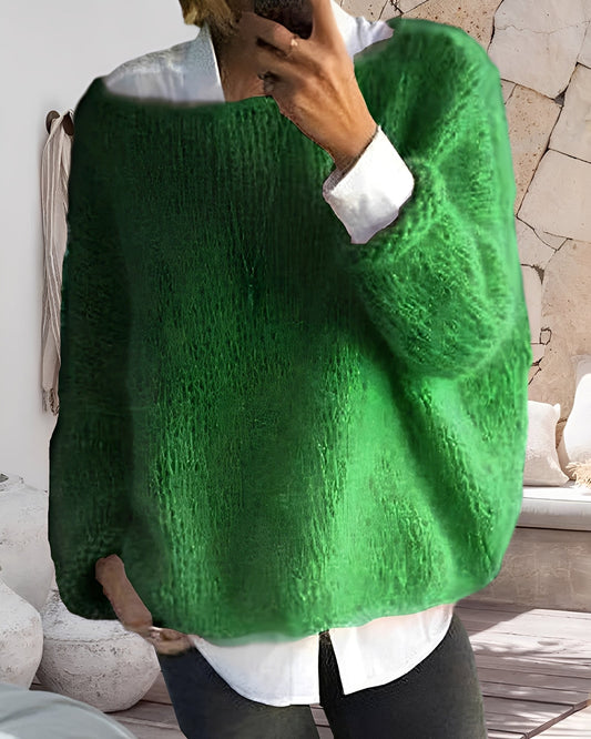 Sarah – Pullover Colorido de Cuello Redondo