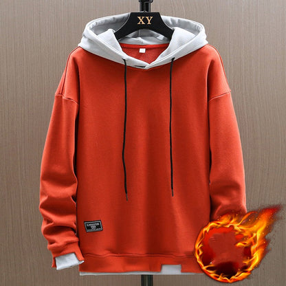 Braith - Sudadera simple y cálida para hombres