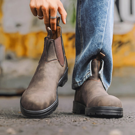 Barrett - Botas de Cuero Clásicas para Hombres