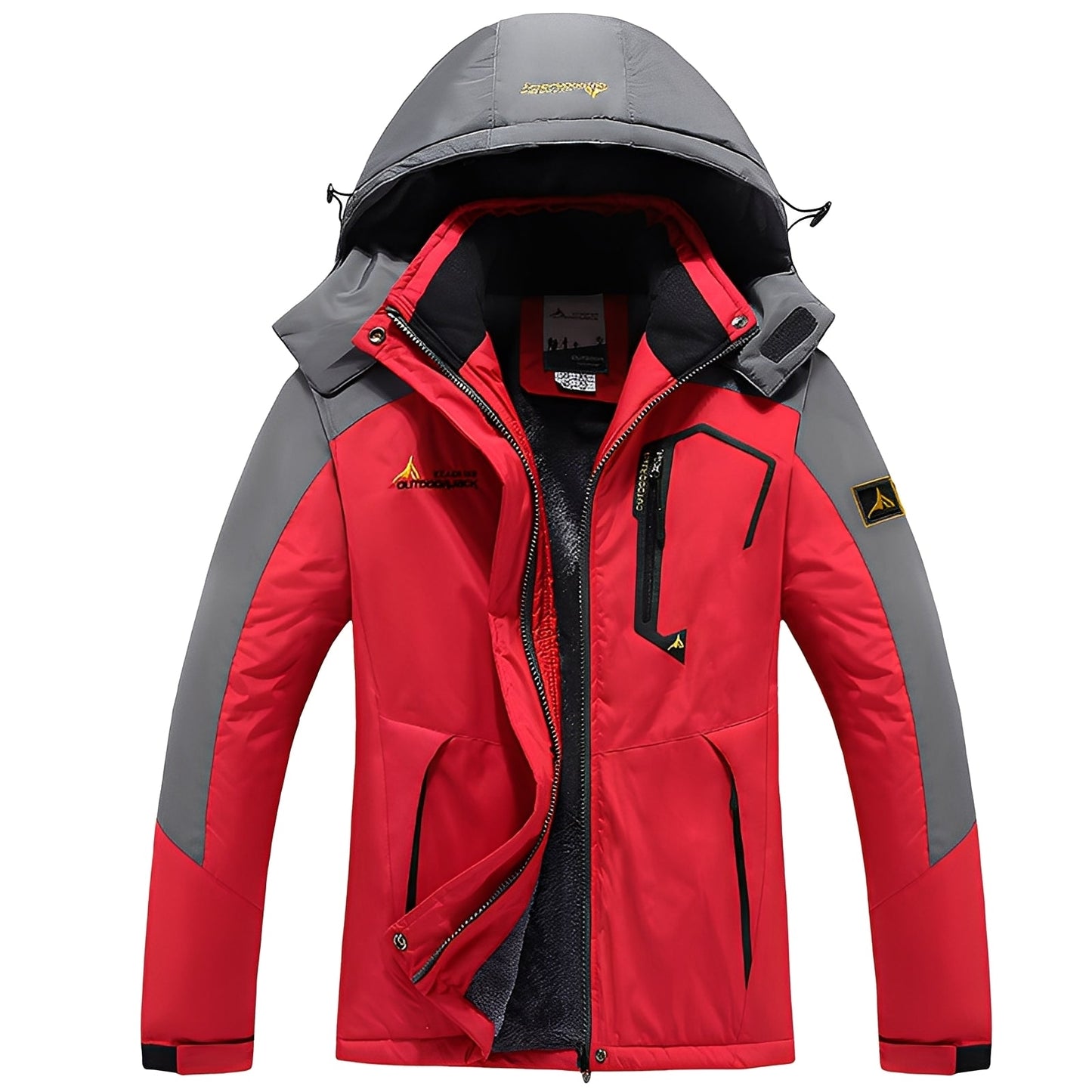 Heather - Elegante abrigo de invierno femenino con forro de felpa