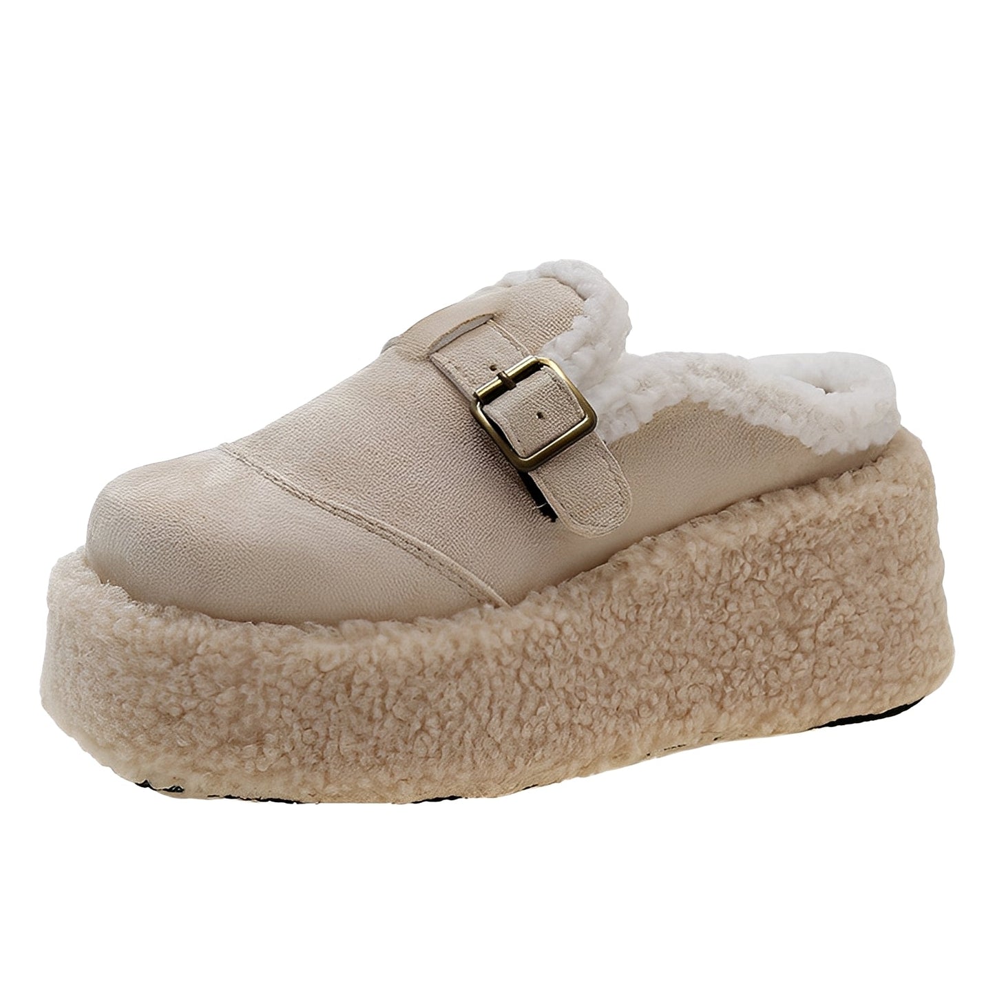 Gabriella - Zapatos cómodos con forro de lana para mujer