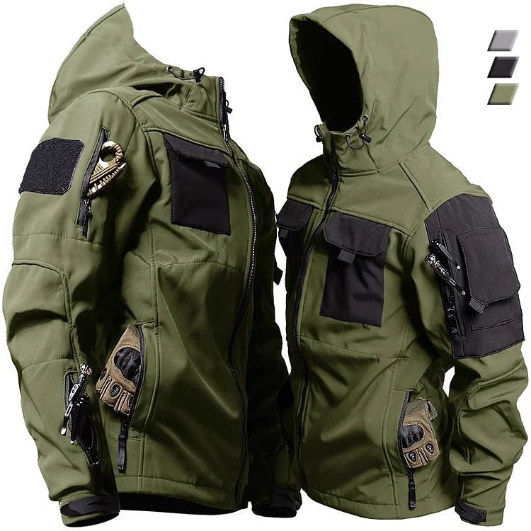 Bent – Robusta chaqueta militar impermeable