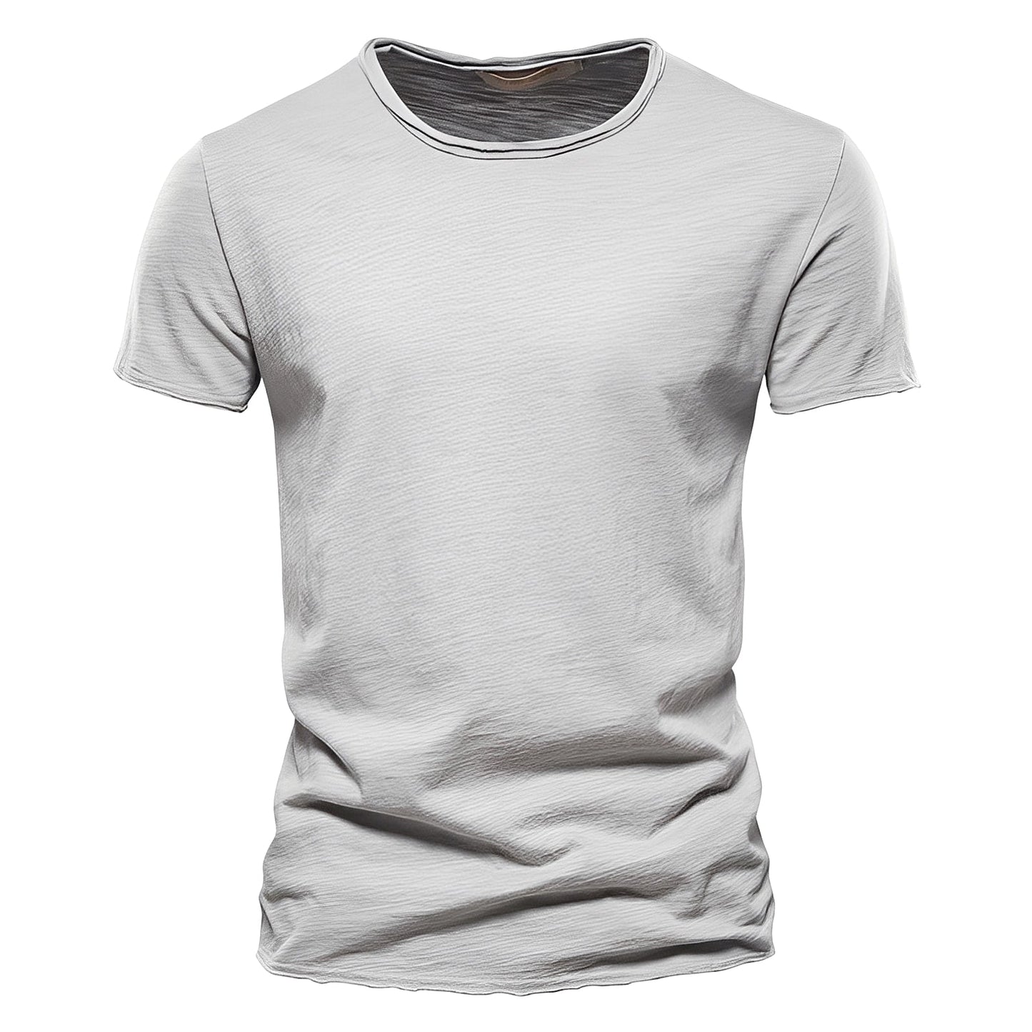 Roderick - Camiseta de Hombre de Algodón con Manga Corta