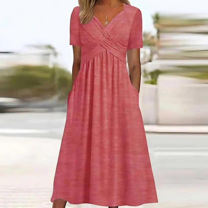 Mara – Suave Vestido en Línea A