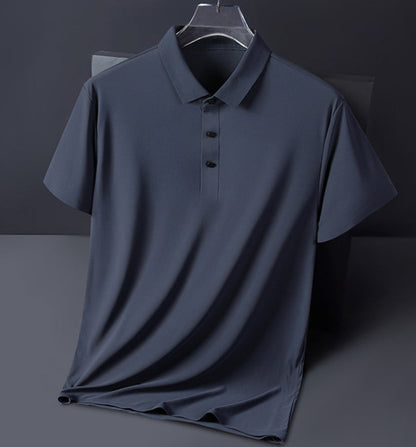 Malcom - Polo casual y fresco para hombres