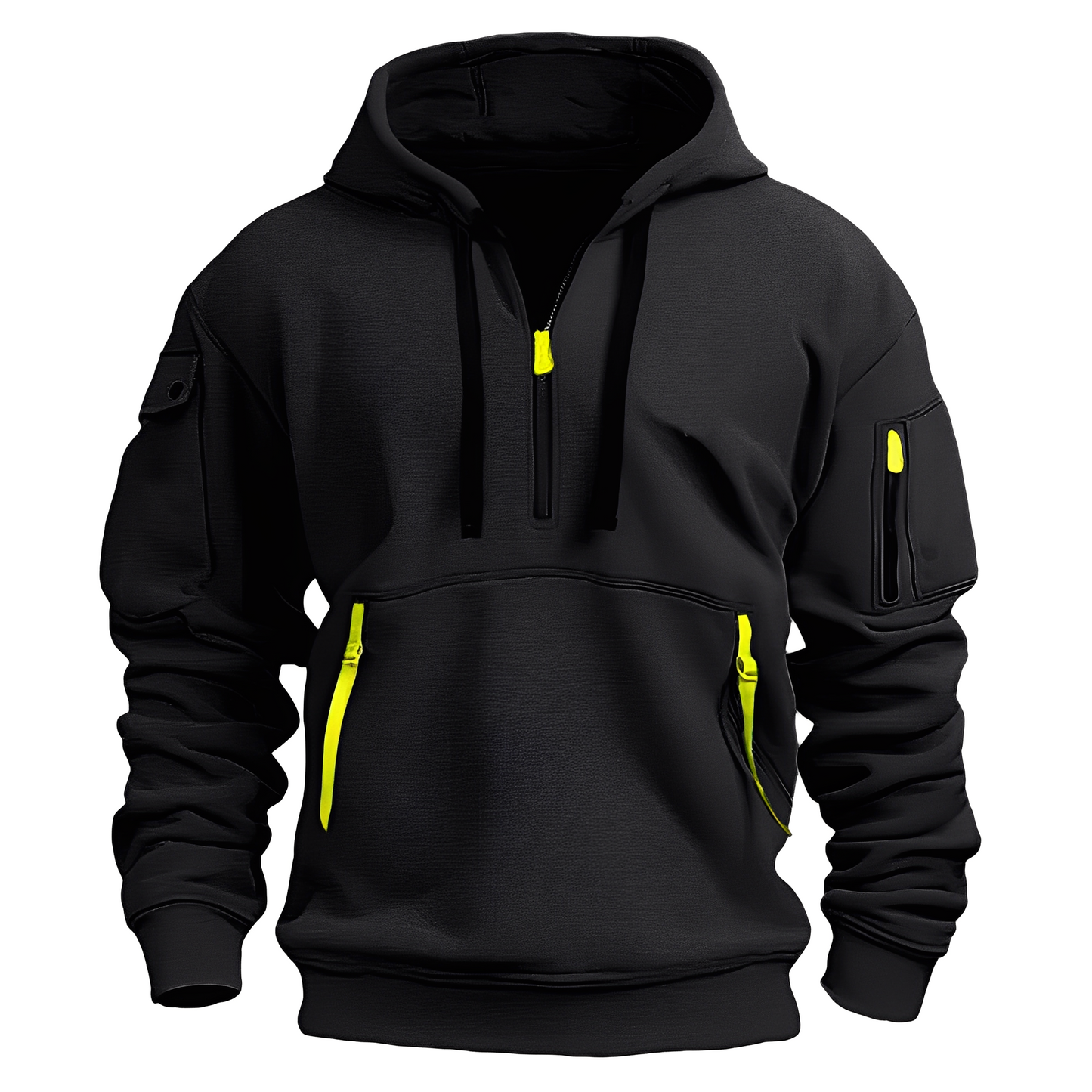 Cornell - Sudadera cómoda con cierre para hombres