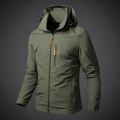 Finnegan - Chaqueta con Capucha Casual para Hombres