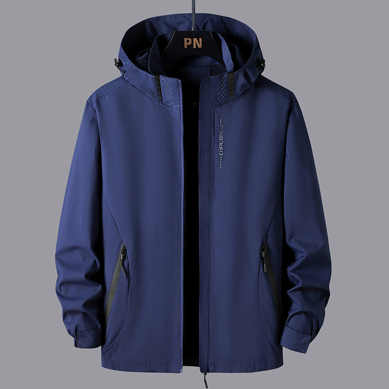 Reece - Chaqueta Unisex Actual con Capucha