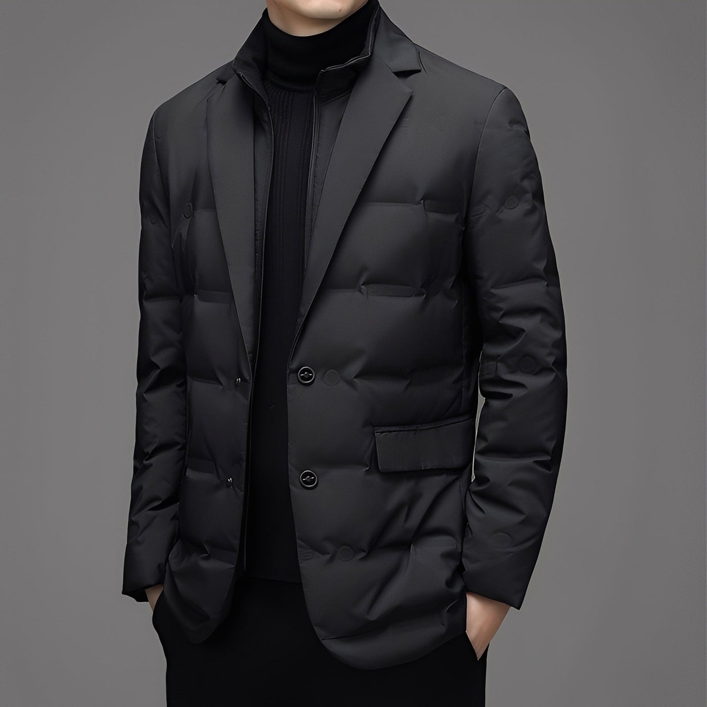 Darren - Chaqueta de plumas para hombres, informal y sofisticada