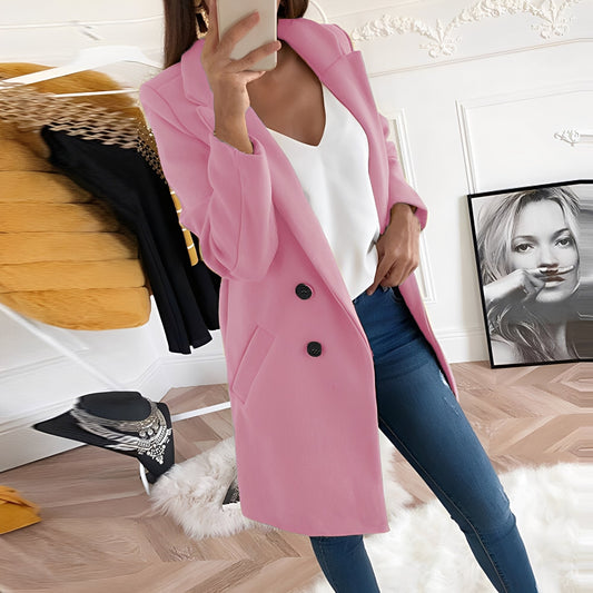 Nichole - Abrigo largo elegante y abrigado para mujeres