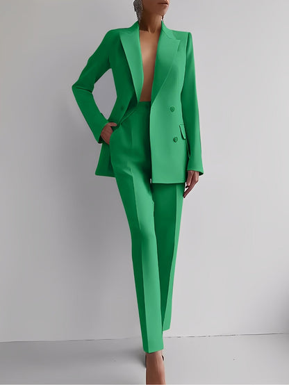 Nydia - Traje elegante de chaqueta y pantalón para mujeres