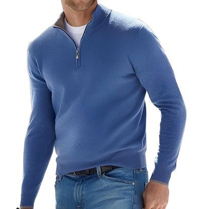 Kennith - Chaqueta informal con cremallera para hombres