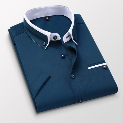 Gladwyn - Camisa Ajustada de Hombre para Uso Diario