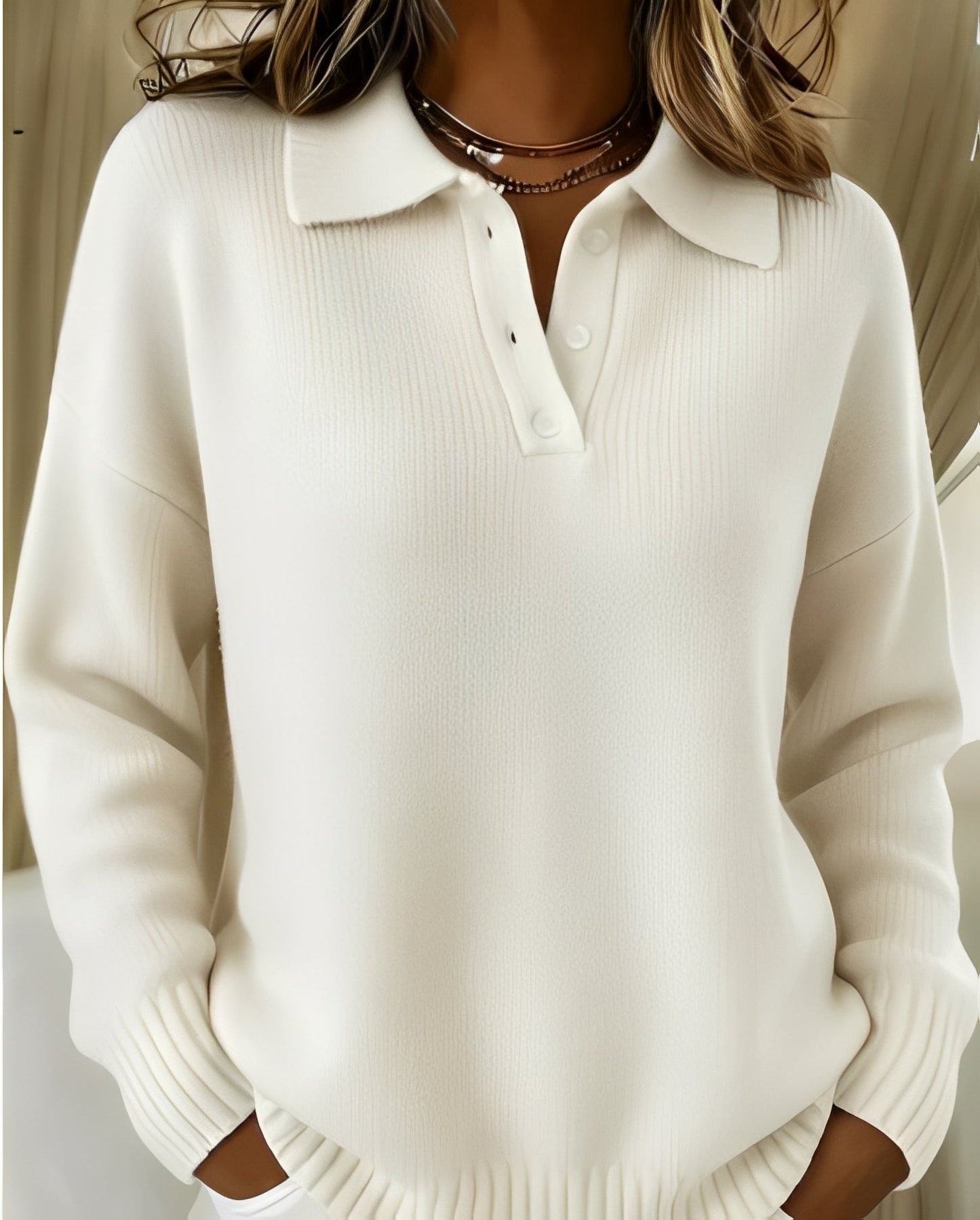 Yancy - Cárdigan elegante y holgado para mujeres