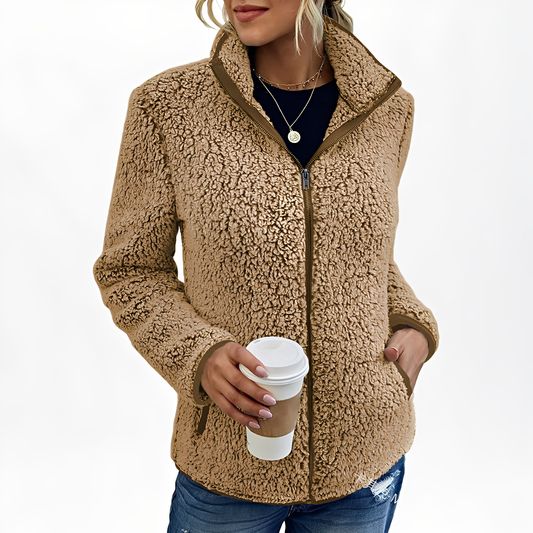 Alethea - Abrigo elegante de polar para mujer