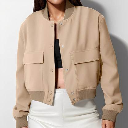 Marva - Chaqueta suelta y casual con grandes bolsillos para mujer