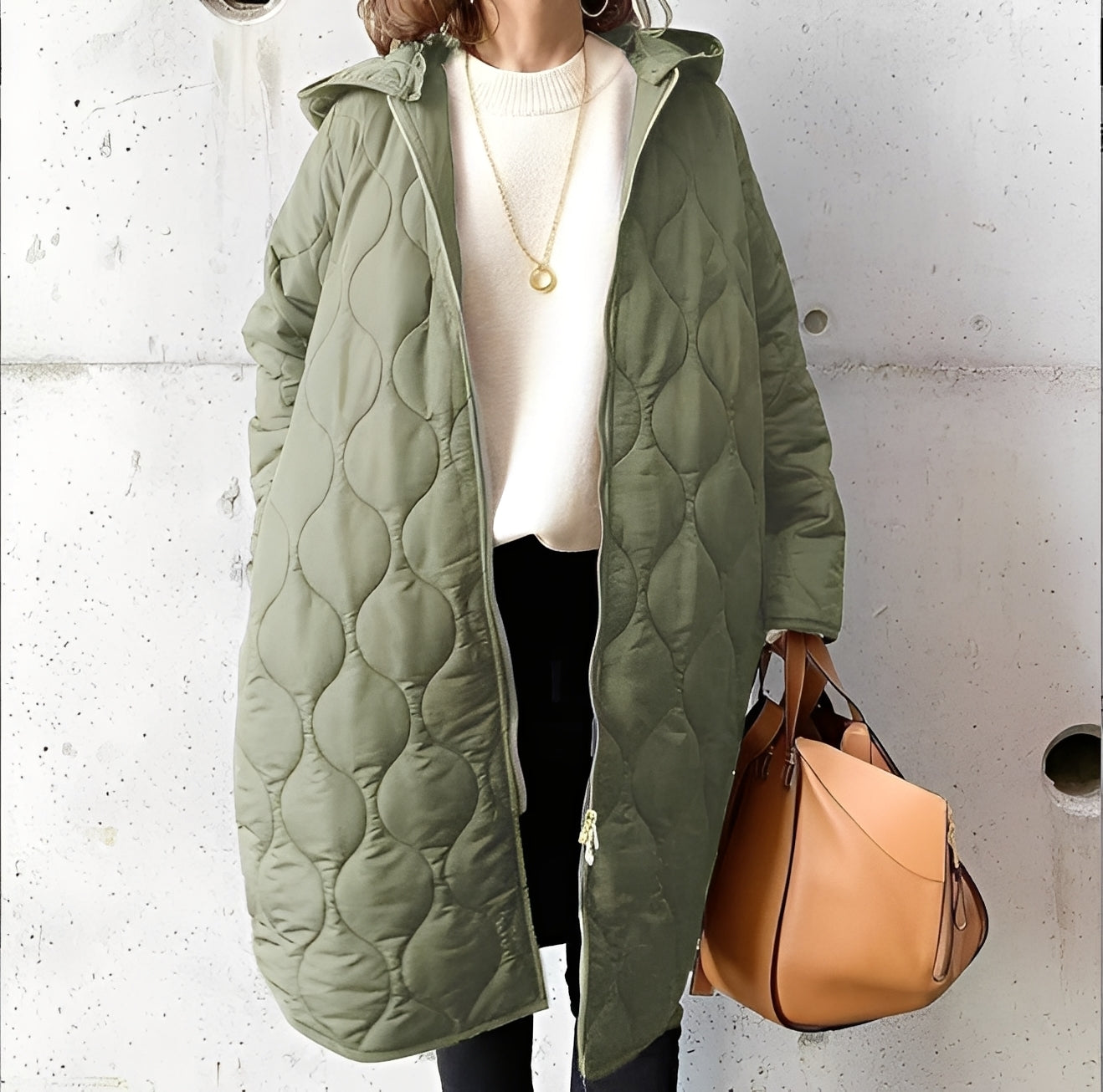 Krystine - Chaqueta Parka Casual con Capucha para Mujeres