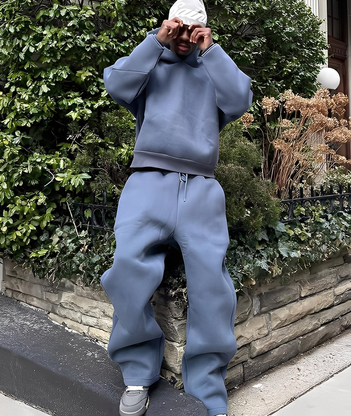 Marco - Set de sudadera con capucha oversize casual para hombres