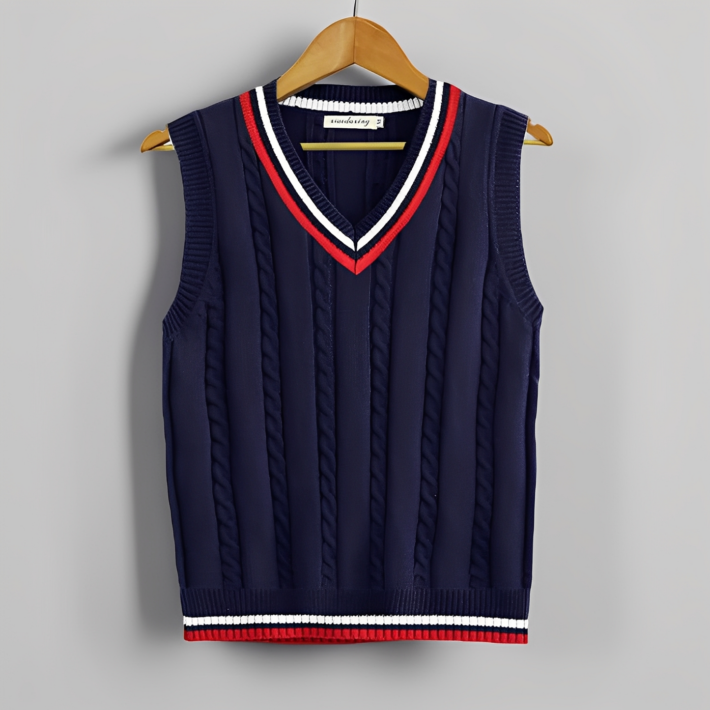 Callen - Chaleco de Punto Casual para Mujeres