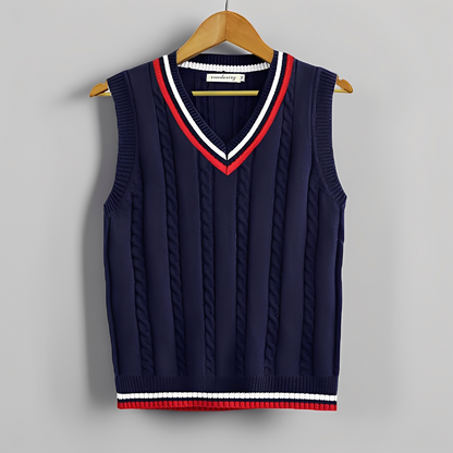 Callen - Chaleco de Punto Casual para Mujeres