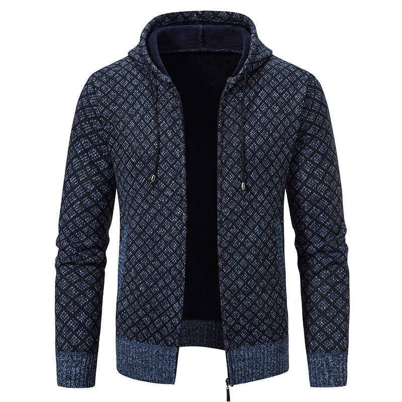 Winton - Abrigo delgado y elegante con capucha para hombres