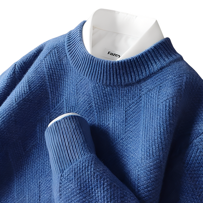 Winfred - Suéter elegante de cashmere con ajuste amplio para hombres