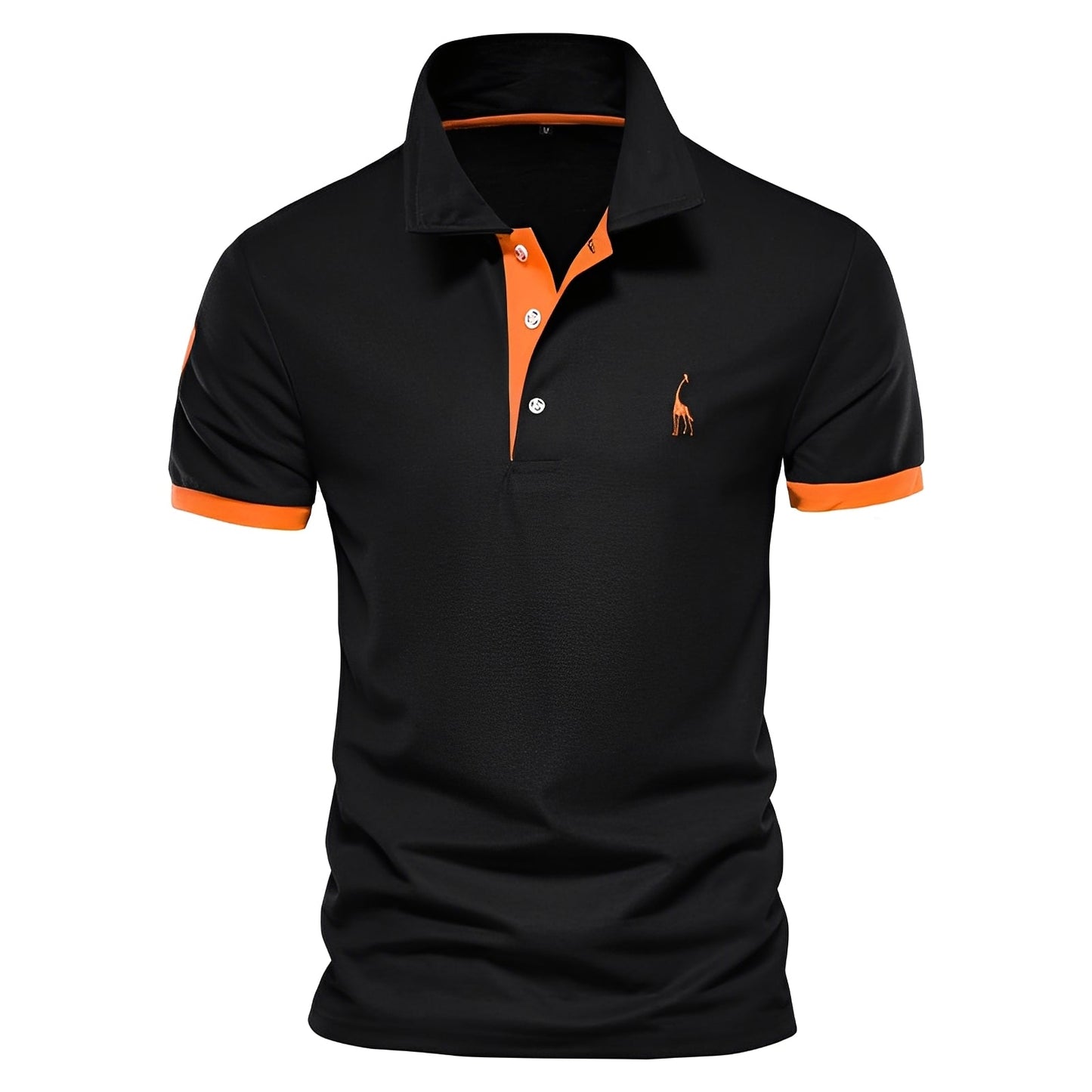 Victor - Polo Casual de Manga Corta para Hombres