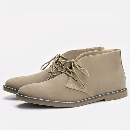 Kendrick - Botas de Cuero Clásicas para Hombres en Tallas Grandes