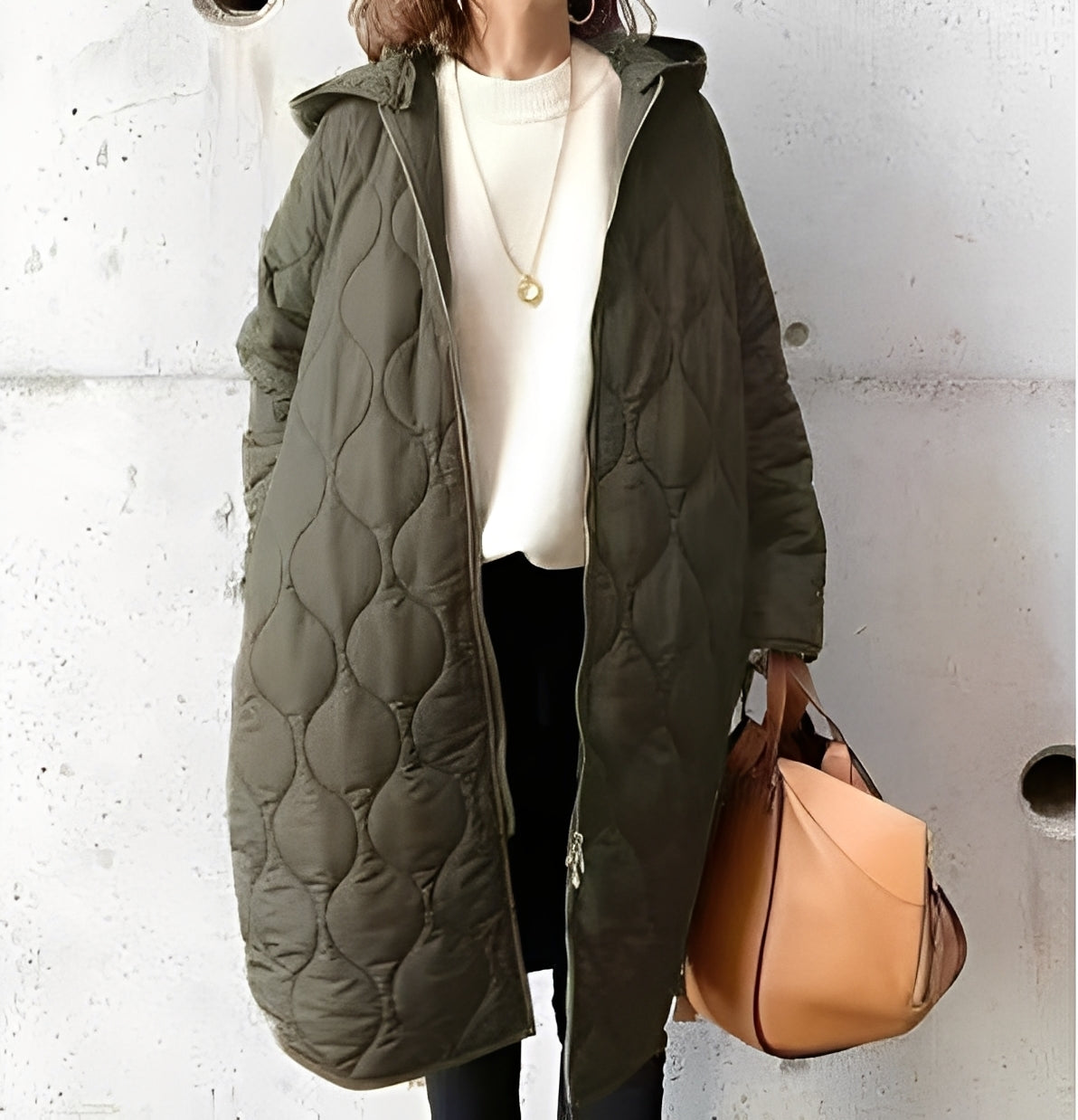 Krystine - Chaqueta Parka Casual con Capucha para Mujeres