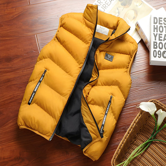 Connell - Chaleco para hombre, cómodo, holgado y adaptable