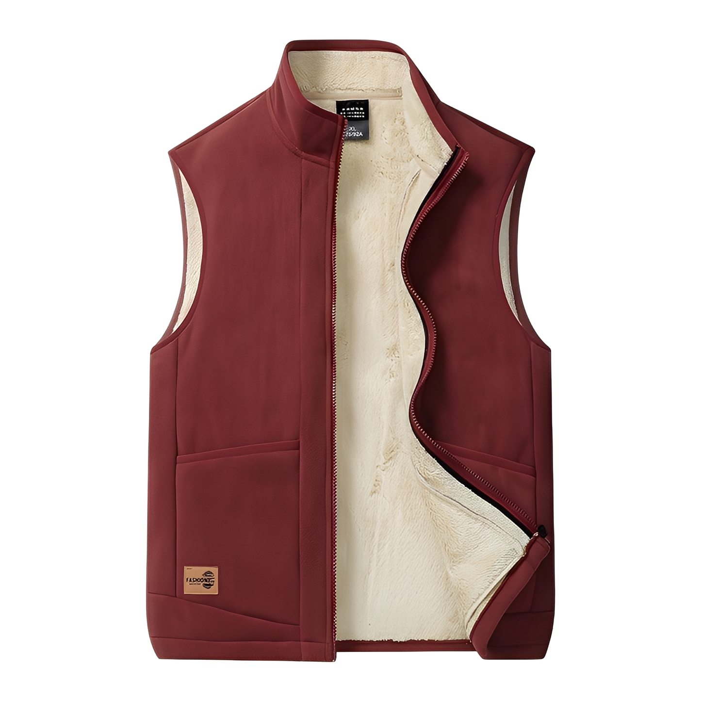 Daniel - Moderna y cálida chaqueta de hombre sin mangas, acolchada