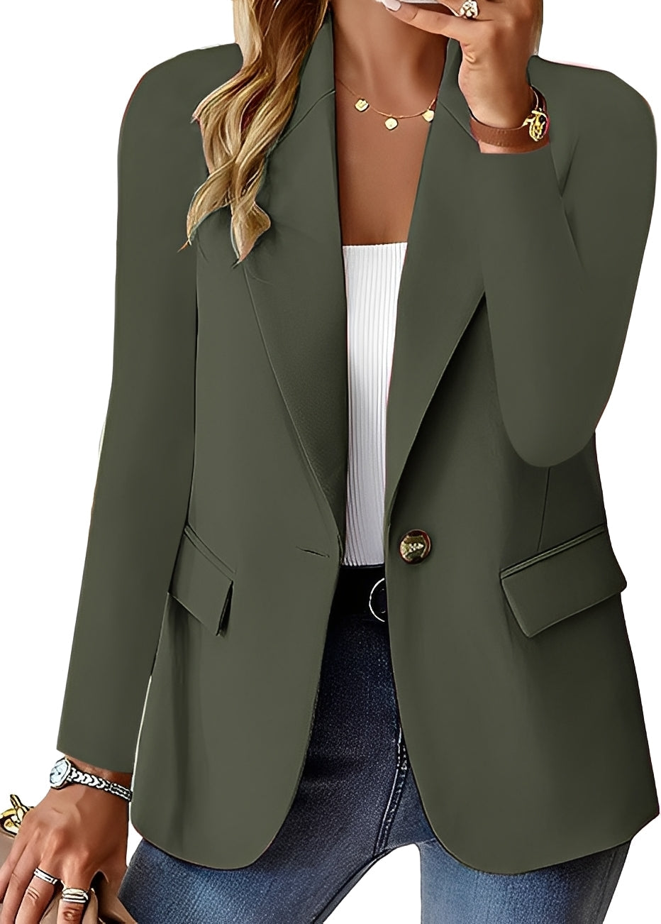 Danika - Chaqueta para Mujer, Elegante para Trabajo y Ocio
