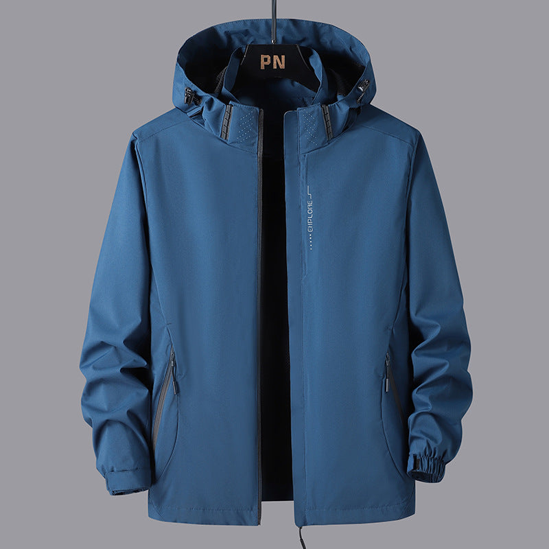 Reece - Chaqueta Unisex Actual con Capucha