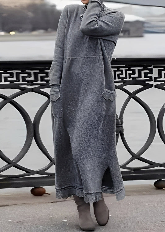 Emma - Vestido elegante, suelto y calentito para damas