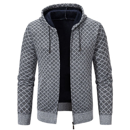 Winton - Abrigo delgado y elegante con capucha para hombres
