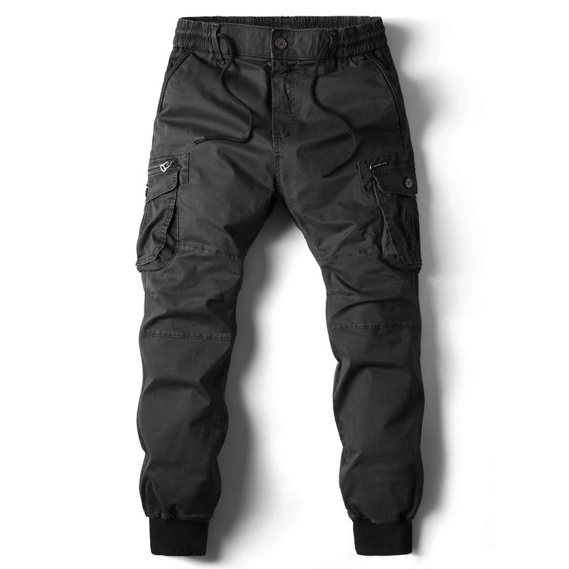 Trevor - Pantalón cargo informal con muchos bolsillos para hombres