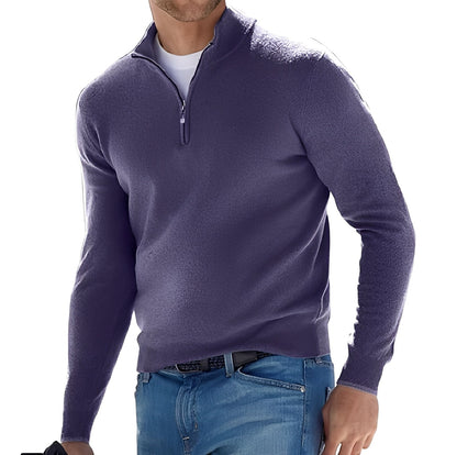 Kennith - Chaqueta informal con cremallera para hombres
