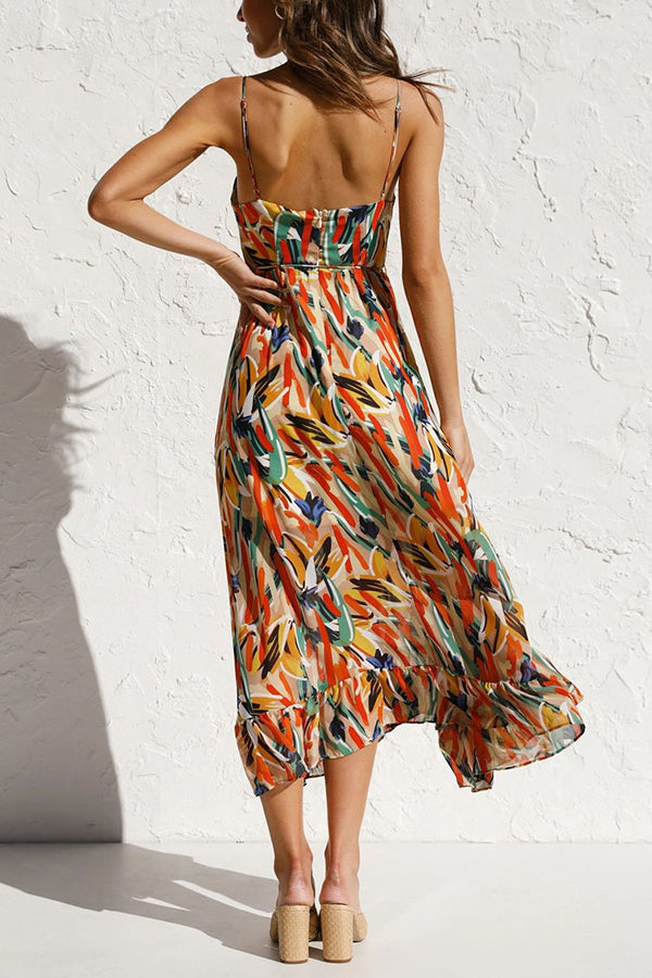 Caridad – Vestido Midi de Colores