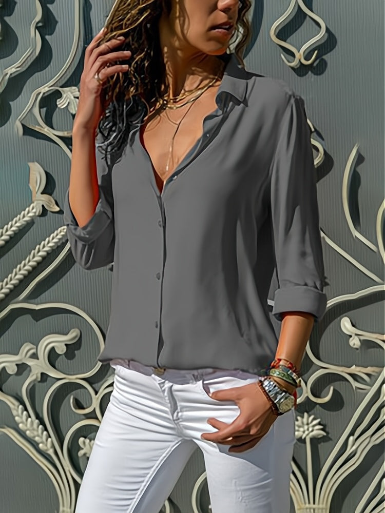 Paola – Camisa de mangas largas