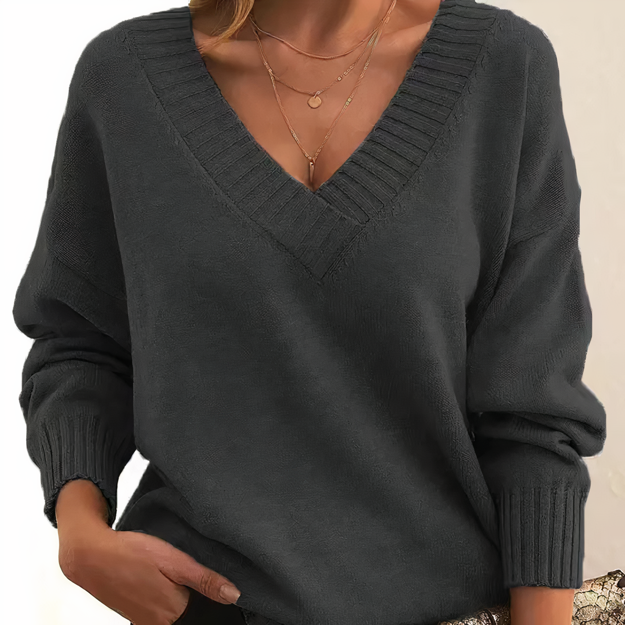 Otoño – Suéter Elegante de Cachemira