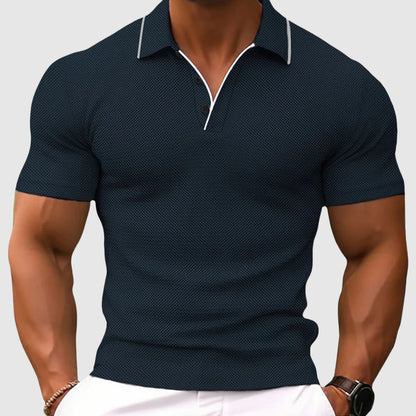 Jaren - Polo cómodo y ajustado para hombres