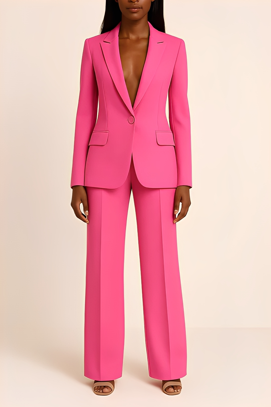 Élisabeth - Set de blazer y pantalón para mujer