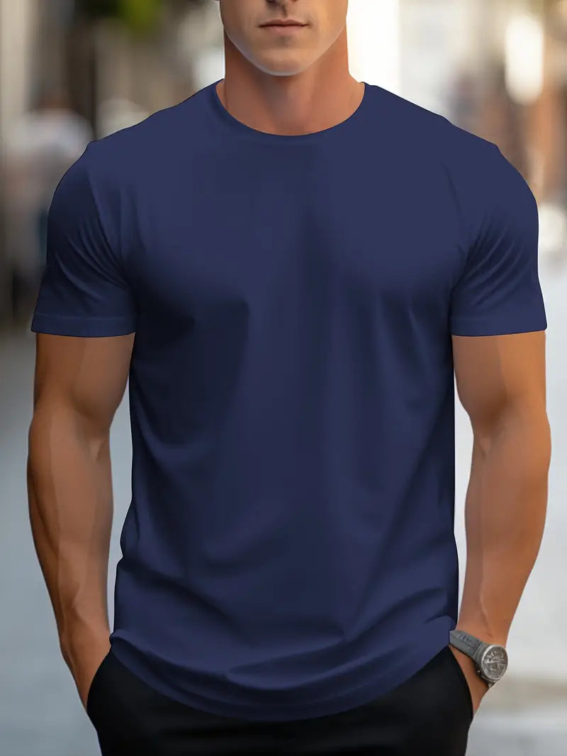 Blake – Camiseta básica masculina para el confort diario