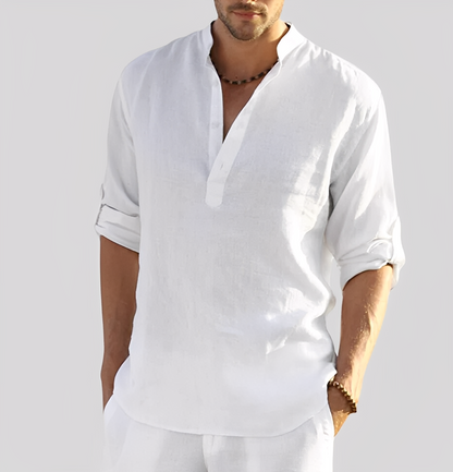 Adriano – Camisa de Lino para Hombres