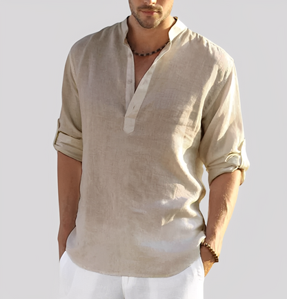 Adriano – Camisa de Lino para Hombres