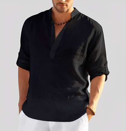 Adriano – Camisa de Lino para Hombres