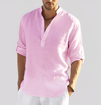 Adriano – Camisa de Lino para Hombres