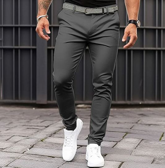 Lorenz – Elegante Pantalones de Negocios para Hombres