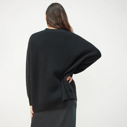 Leah – Cardigan de Cashmere Extra Largo